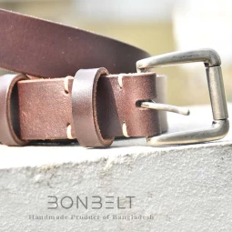 VINTAGE LEATHER JEANS BELT